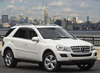 The new BlueTec ML320 sport-utility vehicle